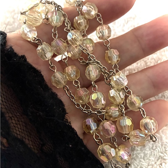 IRIDESCENT GLASS ROSARY - Picture 8 of 10